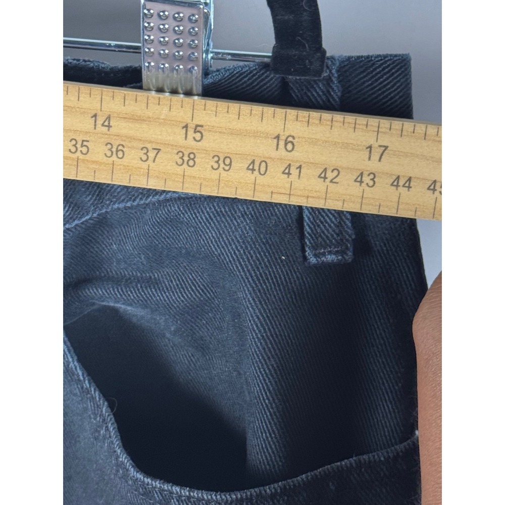 Eddie Bauer Mens Relaxed Fit Black Cotton Denim Straight Leg Jeans 32x28 - Picture 6 of 11